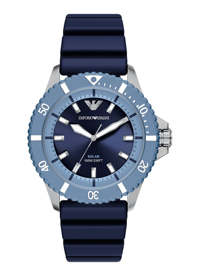Armani Heren Horloge AR11785 in de kleur Zilver