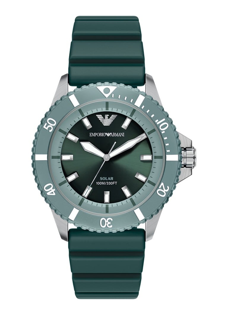 Armani Heren Horloge AR11786 in de kleur Zilver