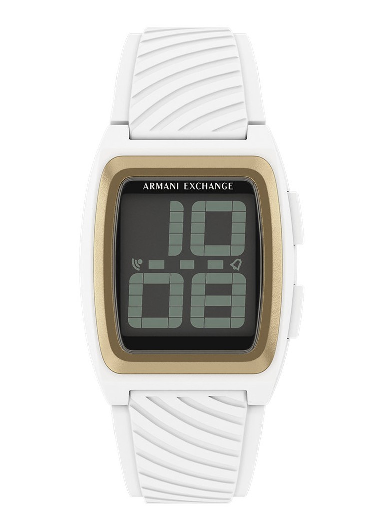 Armani Heren Horloge AX2968 in de kleur Wit
