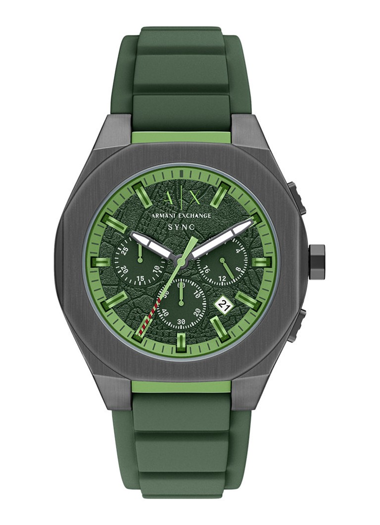 Armani Heren Horloge AX4292 in de kleur Antraciet