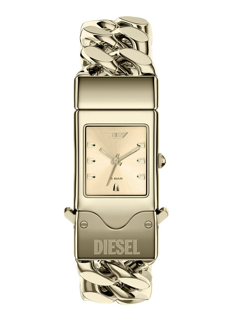 Diesel Heren Closer horloge DZ2235 in de kleur Goud