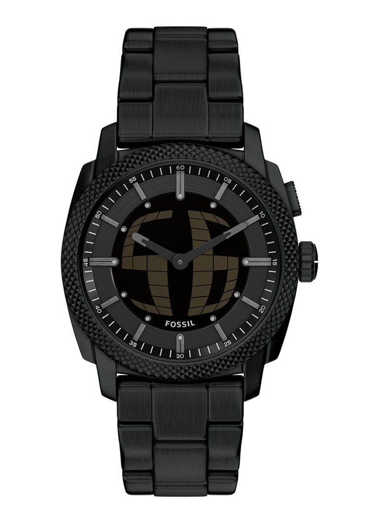 Fossil Heren Machine horloge FS6156 in de kleur Zwart