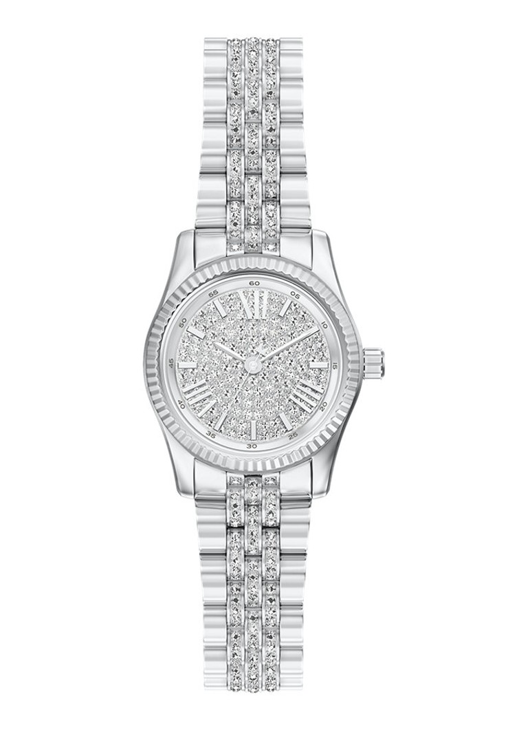 Michael Kors Dames Lexington horloge MK7577 in de kleur Zilver