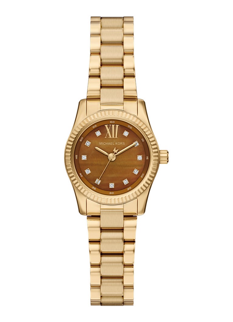 Michael Kors Dames Lexington horloge MK7578 in de kleur Goud