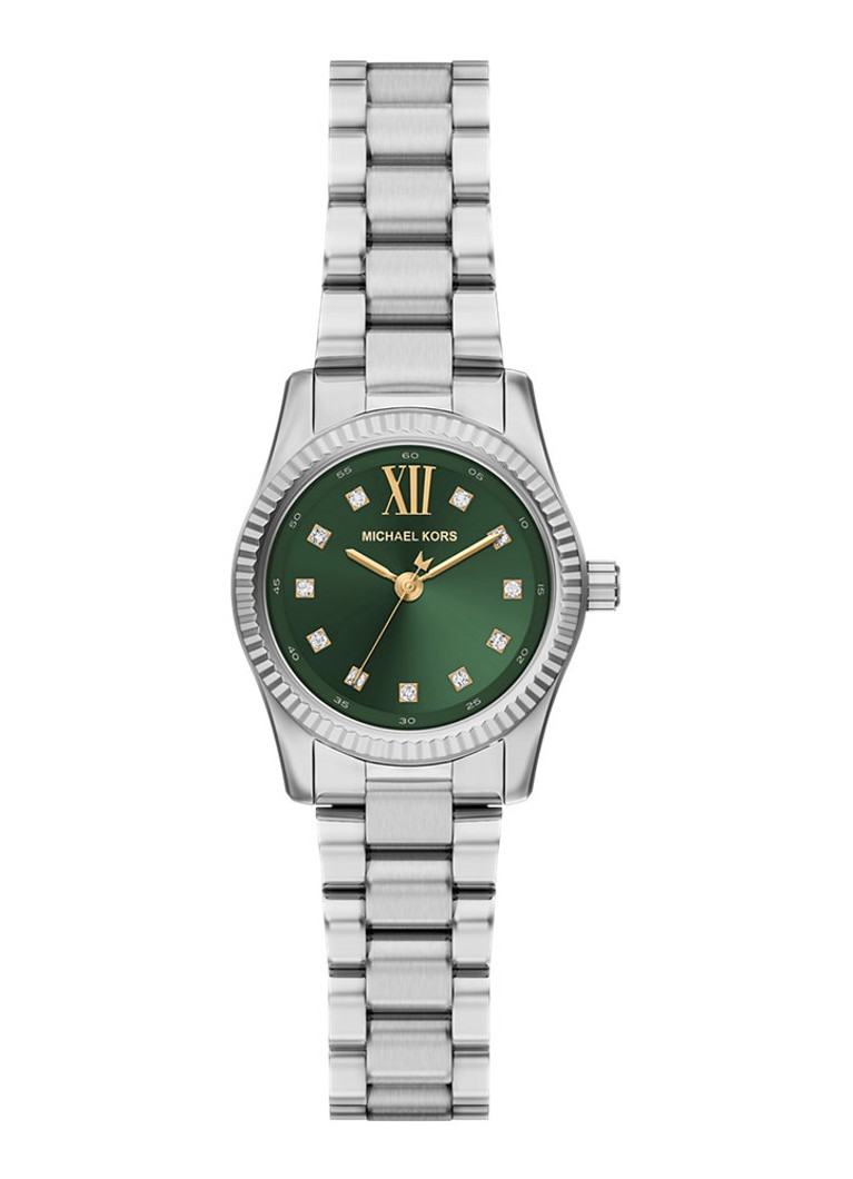 Michael Kors Dames Lexington horloge MK7580 in de kleur Zilver