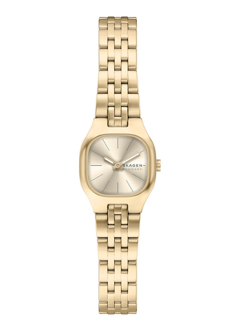 Skagen Dames Mellem Micro horloge SKW3177 in de kleur Goud