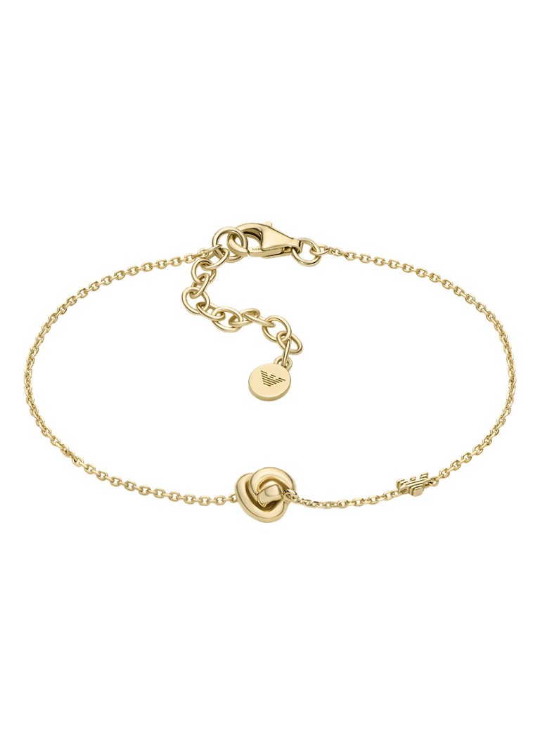 Armani Dames Armband verguld EG3637710 in de kleur Goud