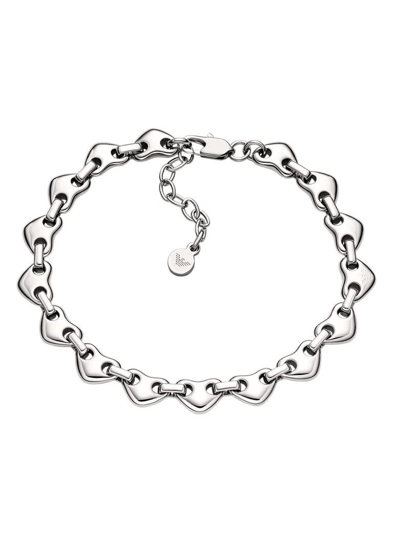 Armani Dames Armband EGS3335040 in de kleur Zilver