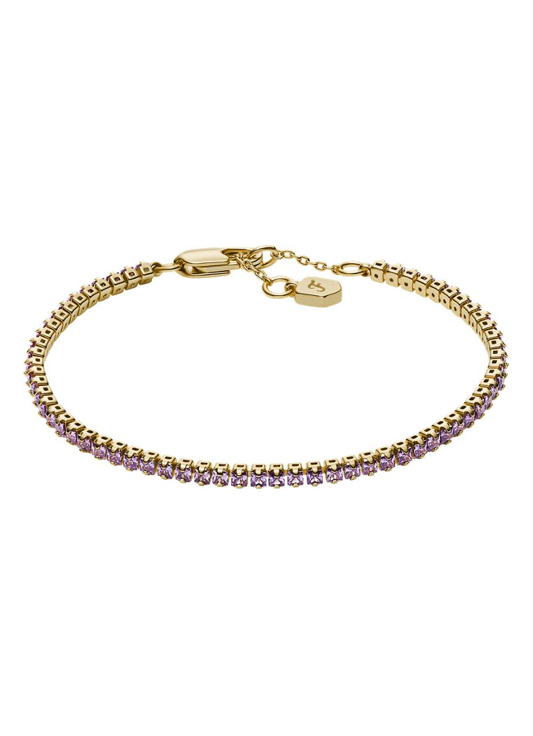 Fossil Dames Ellis armband verguld JA7306710 in de kleur Goud