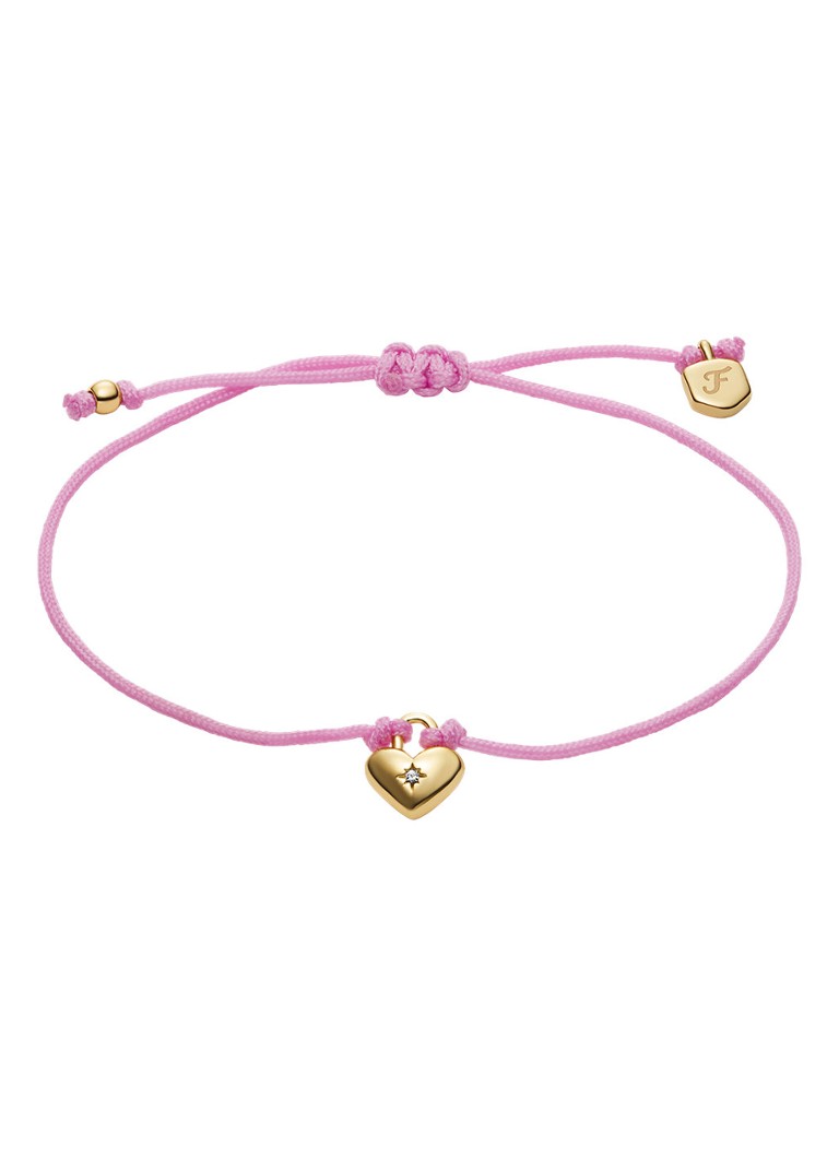 Fossil Dames Sutton armband JA7314710 in de kleur Roze