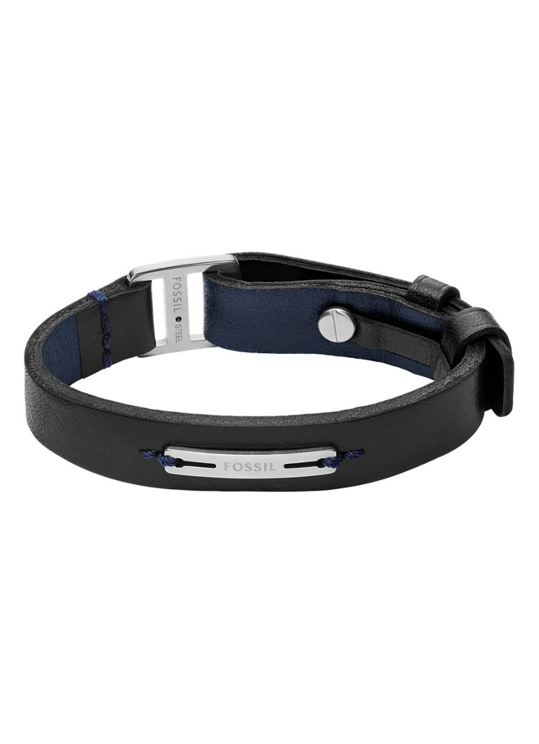 Fossil Heren Machine armband JF04964040 in de kleur Blauw