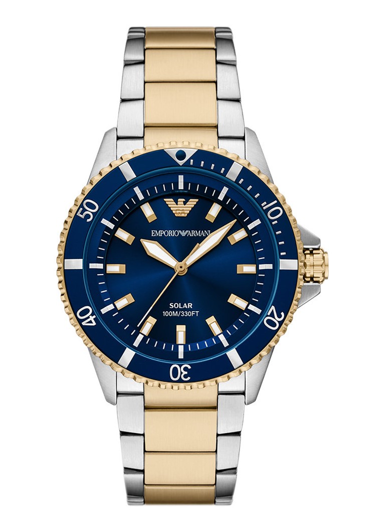 Armani Heren Horloge AR11738 in de kleur Zilver
