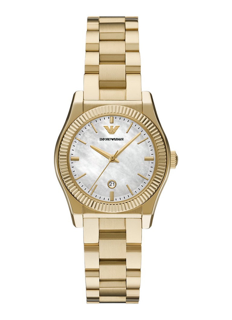 Armani Dames Horloge AR11793 in de kleur Goud