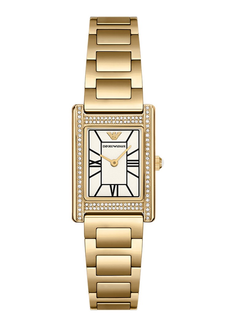 Armani Dames Horloge AR11797 in de kleur Goud