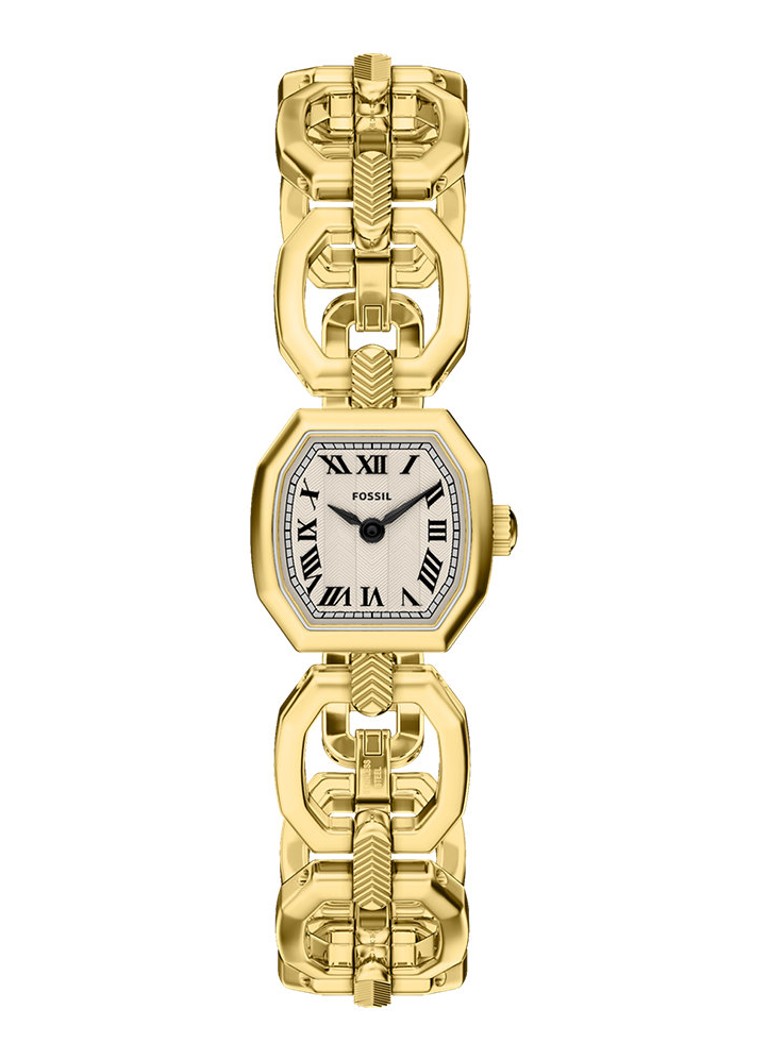 Fossil Dames Harlow horloge ES5483 in de kleur Goud