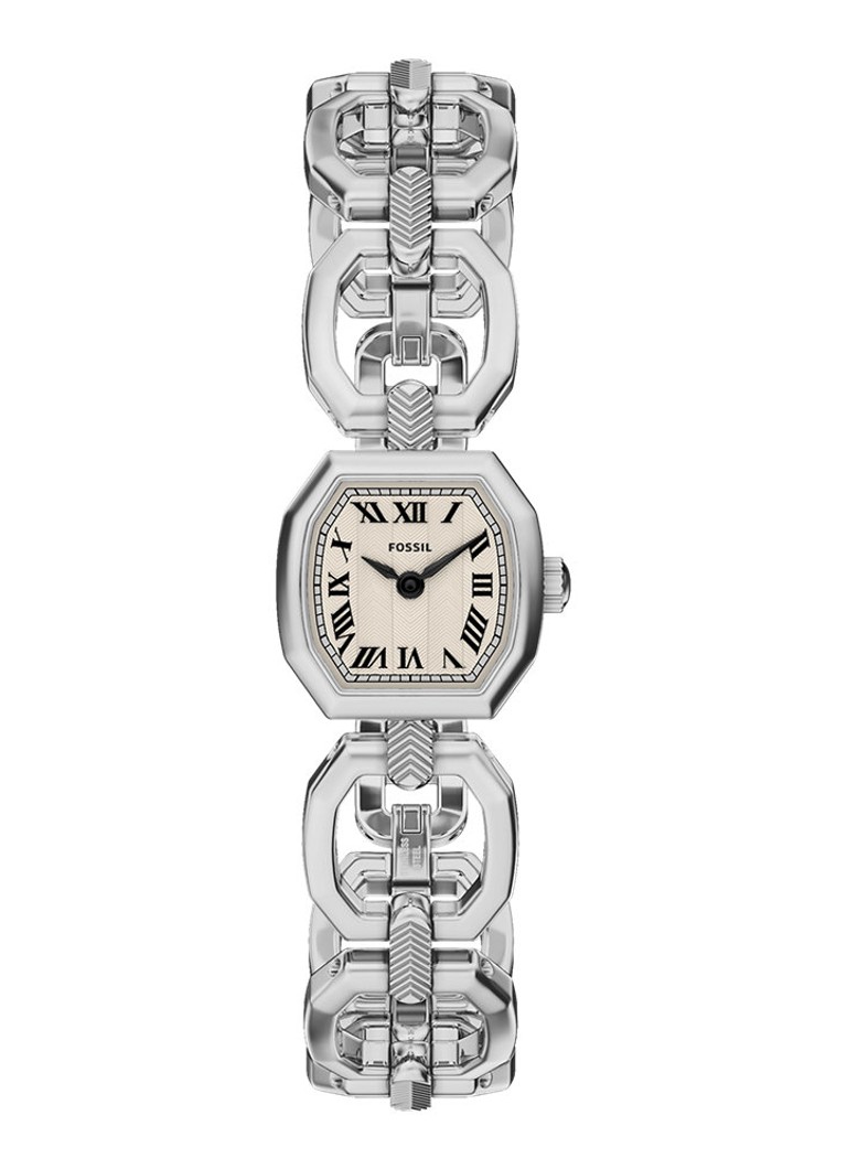 Fossil Dames Harlow horloge ES5485 in de kleur Zilver