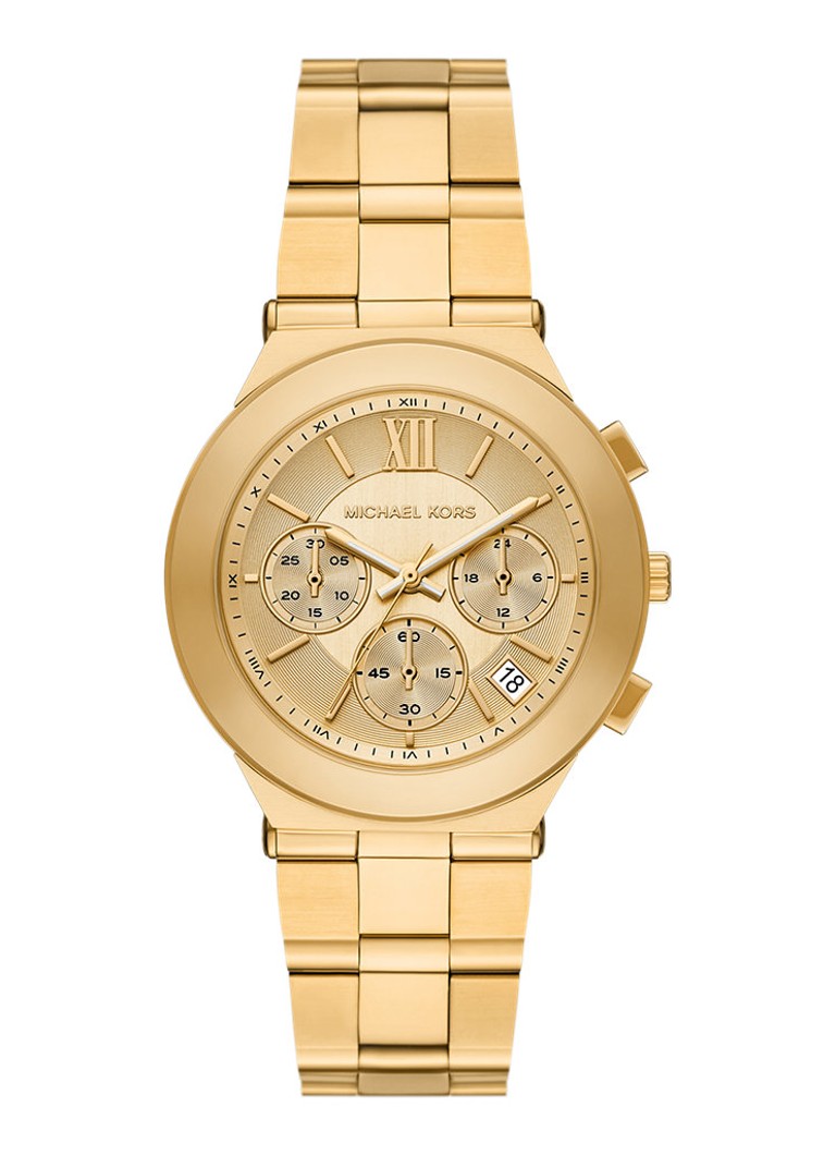 Michael Kors Dames Billie horloge MK7603 in de kleur Goud