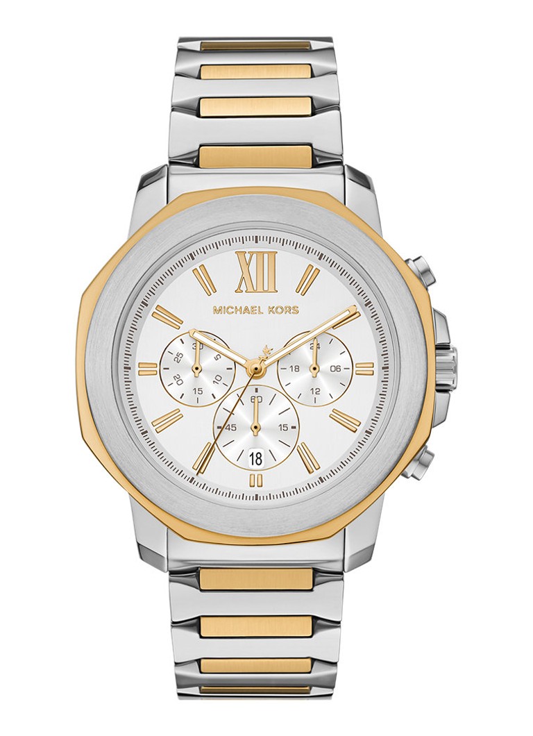 Michael Kors Heren Prescott horloge MK9260 in de kleur Zilver