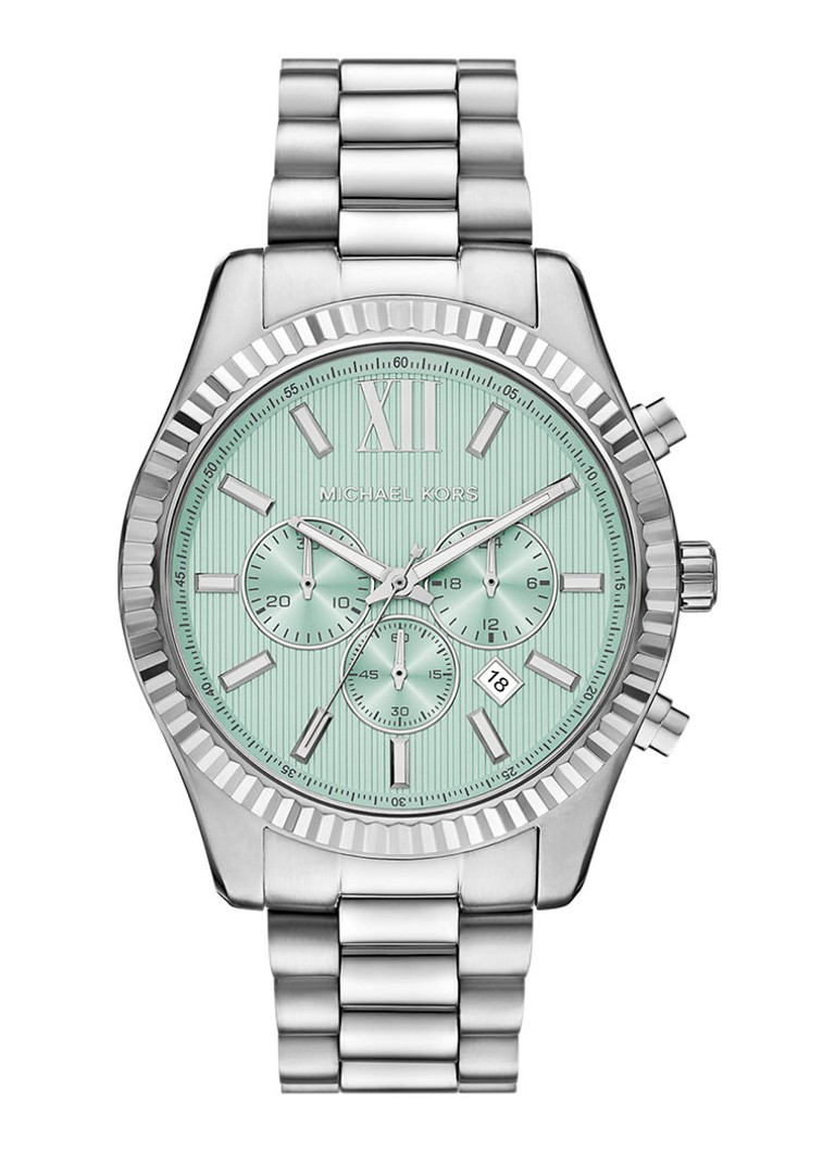 Michael Kors Heren Lexington horloge MK9264 in de kleur Zilver