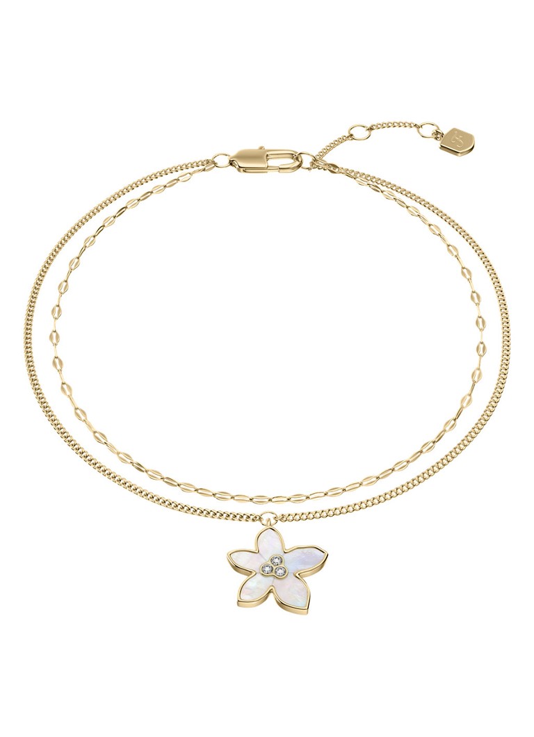 Fossil Dames Sutton armband JF04971710 in de kleur Goud