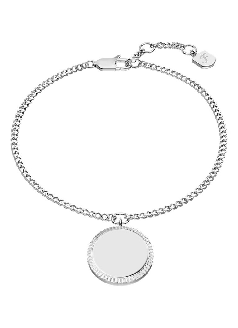 Fossil Dames Ellis armband JF04980040 in de kleur Zilver