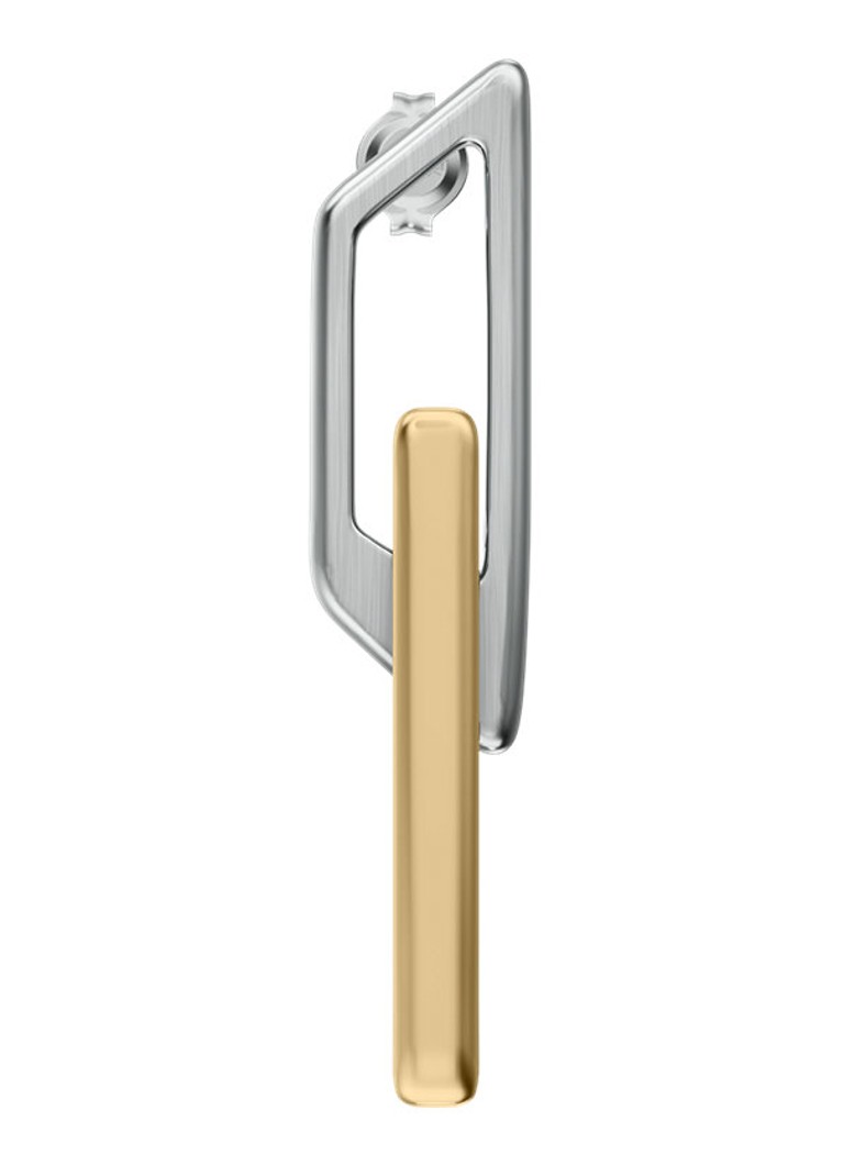 Diesel Dames D Logo enkele oorsteker DX1685931 in de kleur Goud