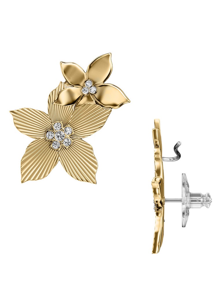 Fossil Dames Sutton oorstekers JF04972710 in de kleur Goud