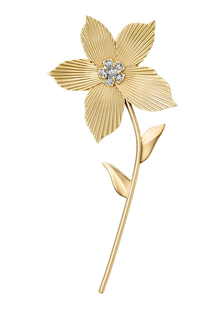 Fossil Dames Sutton broche JF04975710 in de kleur Goud