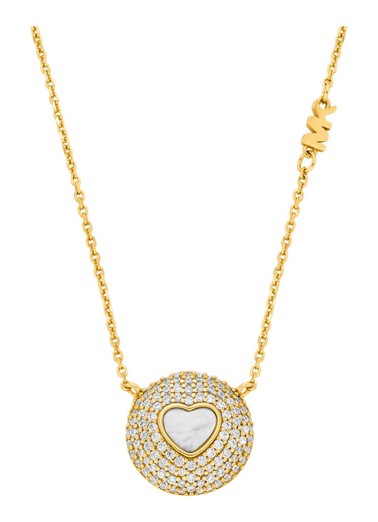 Michael Kors Dames Premium ketting verguld MKC1846710 in de kleur Goud