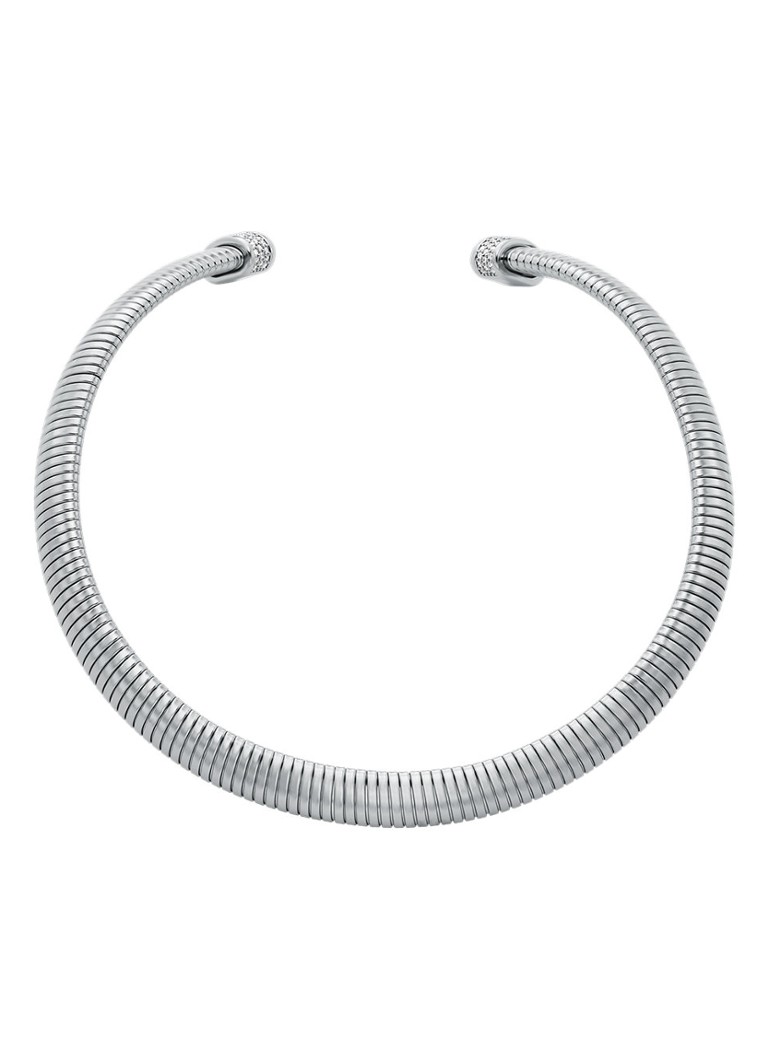 Michael Kors Dames Premium choker MKJ8625040 in de kleur Zilver