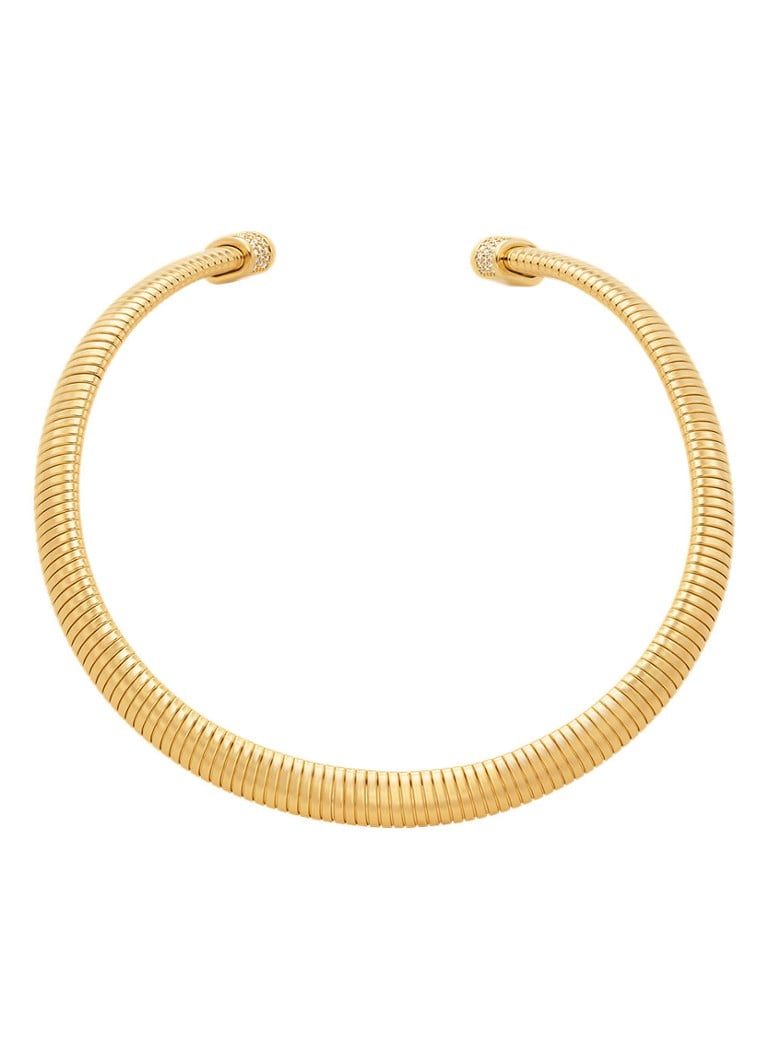 Michael Kors Dames Premium choker verguld MKJ8625710 in de kleur Goud