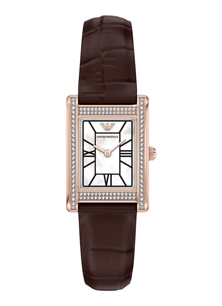 Armani Dames Horloge AR11804 in de kleur Roségoud
