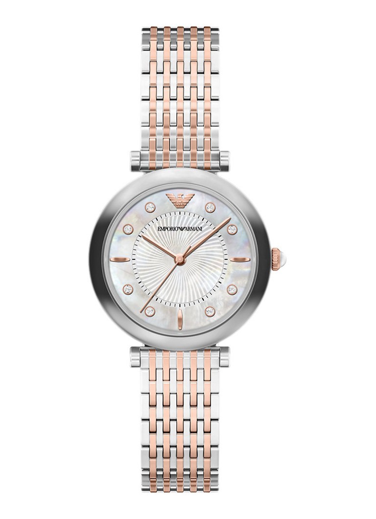 Armani Dames Horloge AR11808 in de kleur Zilver