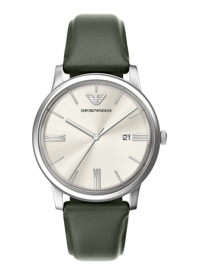 Armani Heren Horloge AR11811 in de kleur Zilver