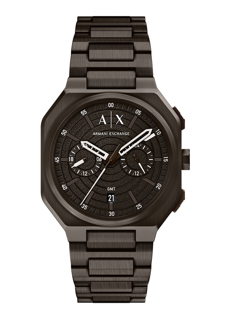 Armani Heren Horloge AX1479 in de kleur Bruin