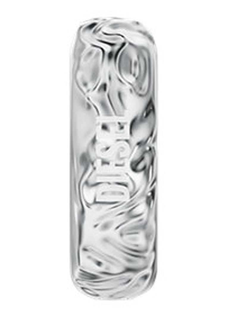 Diesel Dames Diesel Font enkele oorring DX1730040 in de kleur Zilver