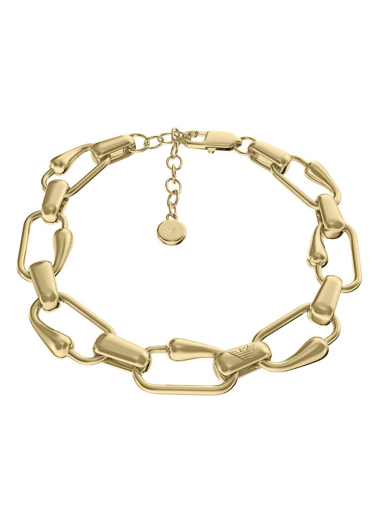Armani Dames Iconic Trend armband EGS3391710 in de kleur Goud