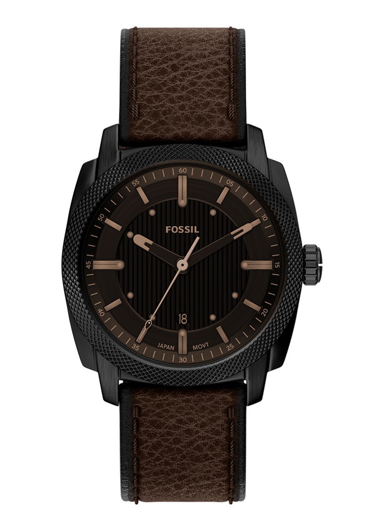 Fossil Heren Machine horloge FS6187 in de kleur Zwart