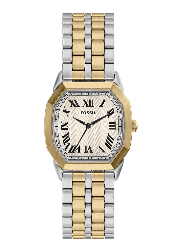 Fossil Heren Harlow horloge FS6212 in de kleur Zilver