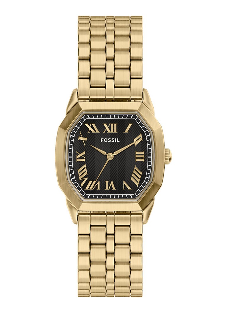 Fossil Heren Harlow horloge FS6213 in de kleur Goud