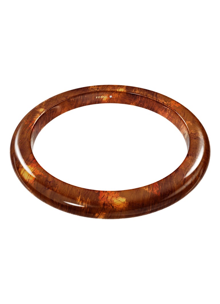 Fossil Dames Jewelry armband JA7332200 in de kleur Bruin