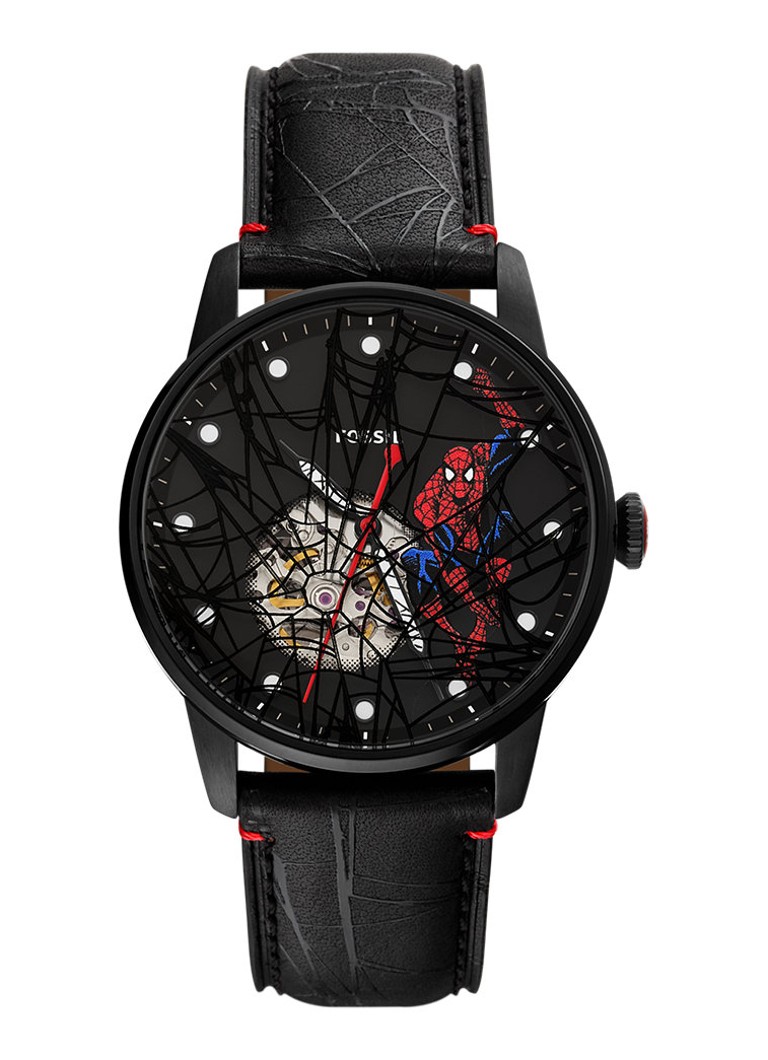 Fossil Heren Marvel Horloge LE1247SET in de kleur Zwart
