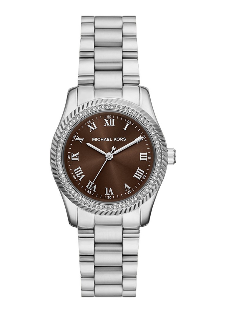 Michael Kors Dames Lexington horloge MK7624 in de kleur Zilver