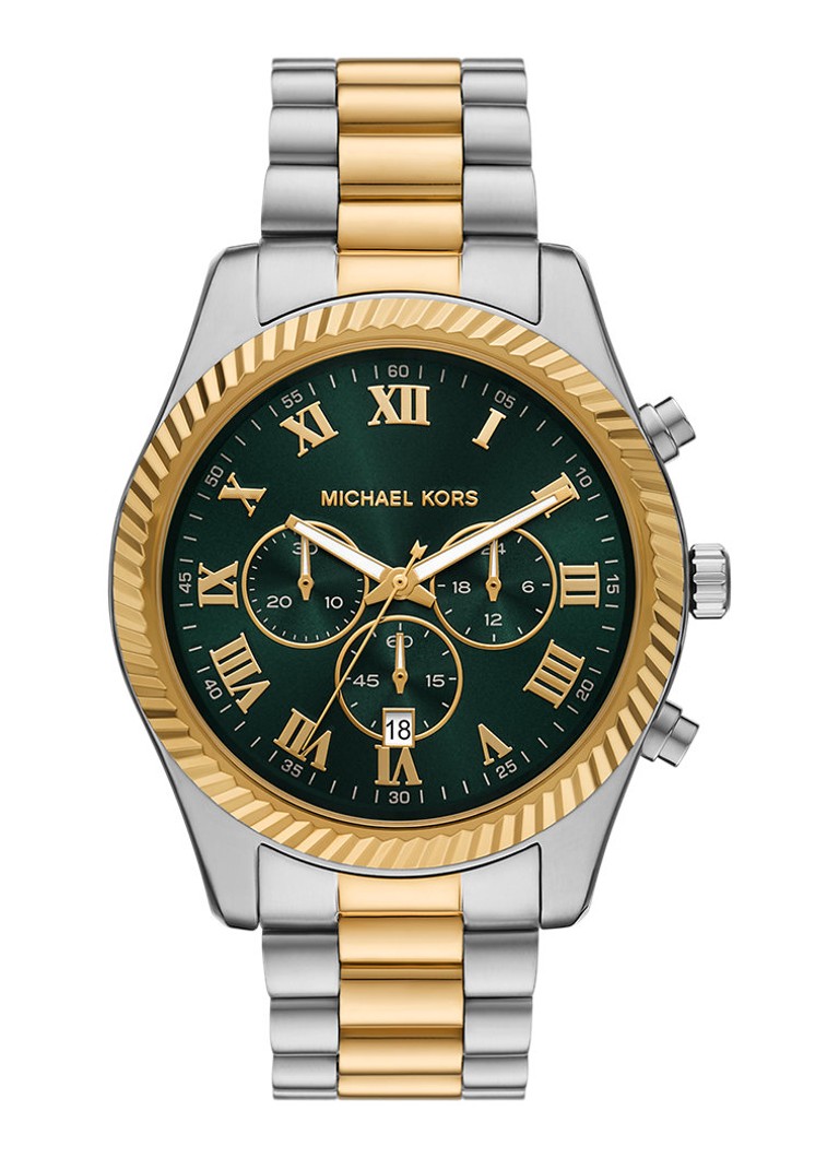 Michael Kors Heren Lexington horloge MK9277 in de kleur Zilver