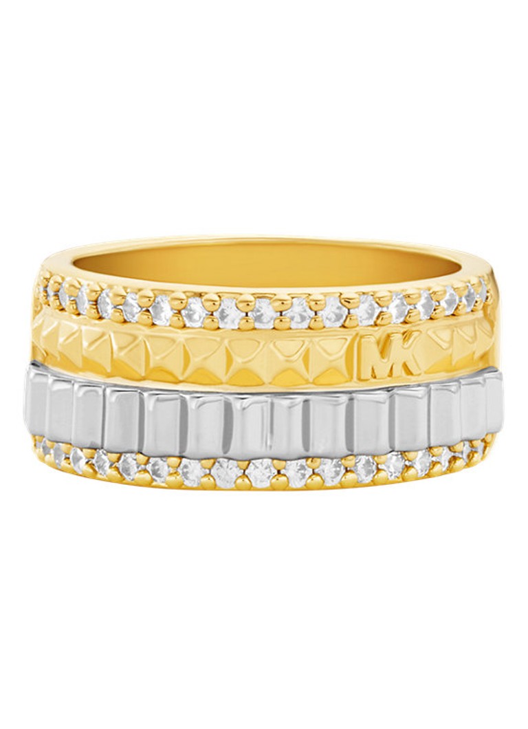 Michael Kors Dames Premium ring MKJ8648931 in de kleur Goud