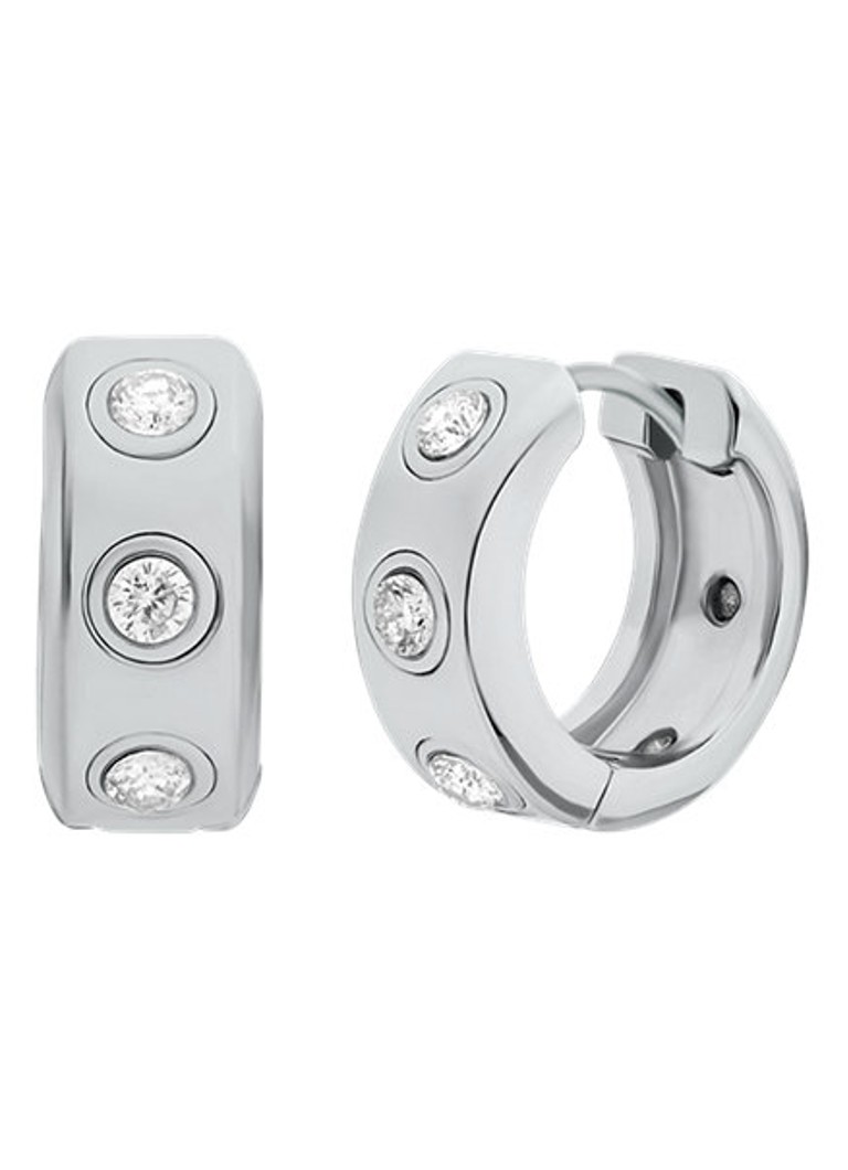 Michael Kors Dames Premium oorringen MKJ8652040 in de kleur Zilver