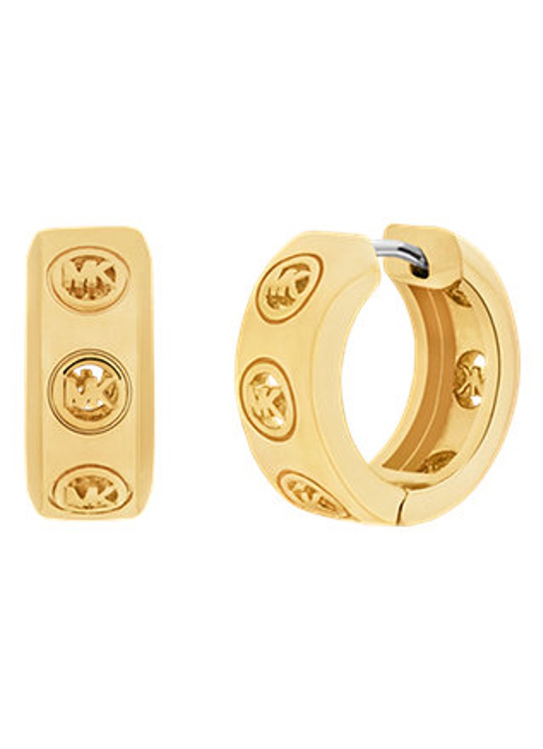 Michael Kors Dames Premium oorringen verguld MKJ8655710 in de kleur Zilver