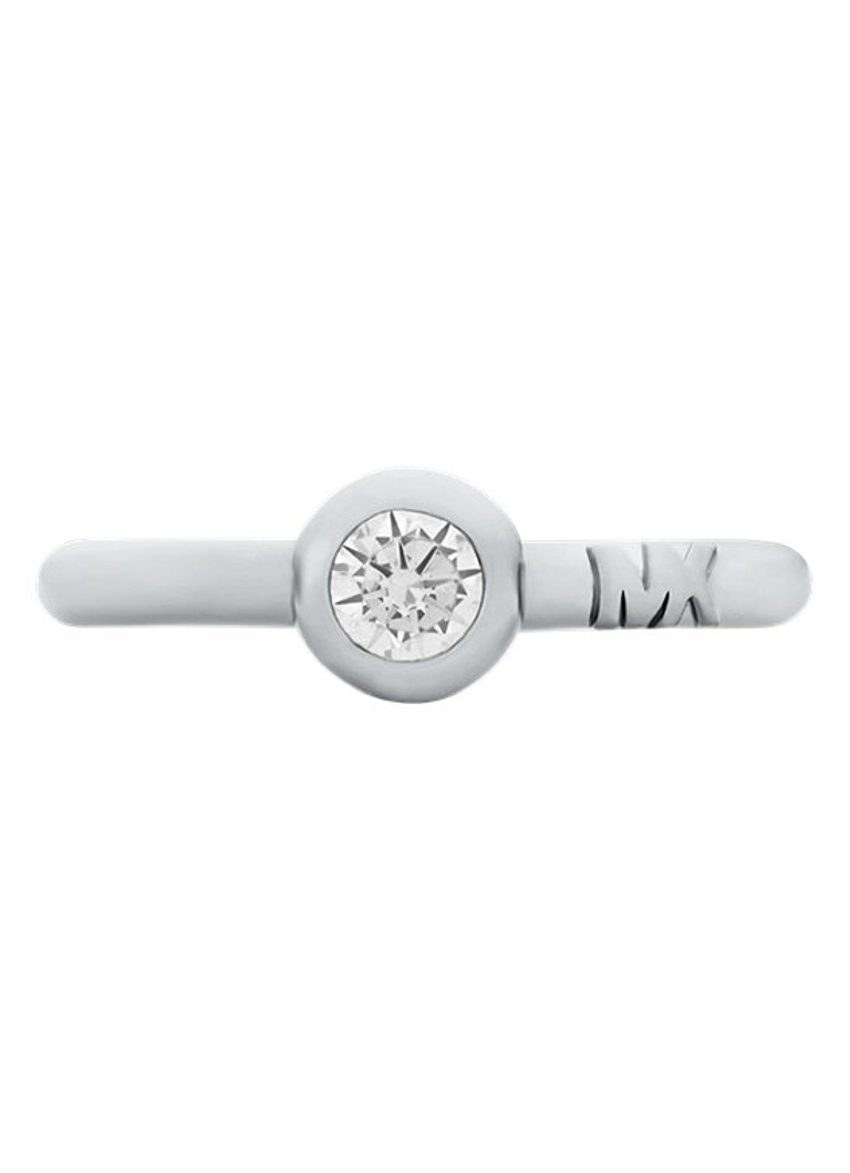 Michael Kors Dames Premium ring MKJ8662040 in de kleur Zilver