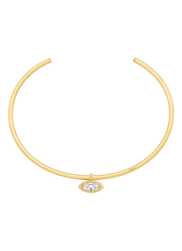 Michael Kors Dames Premium ketting verguld MKJ8672710 in de kleur Goud