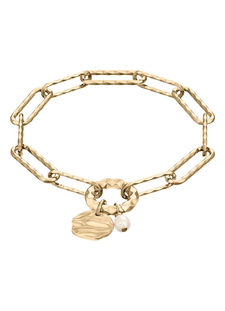 Skagen Dames Agnethe Pearl armband SKJ5027710 in de kleur Goud